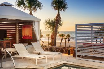 Poolside Cabanas