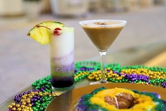 Signature Mardi Gras Cocktails 